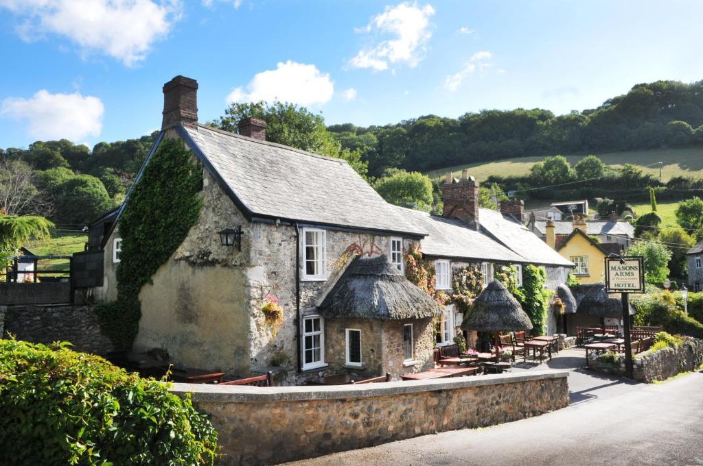 The Masons Arms Hotel Branscombe Exterior foto